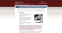 Desktop Screenshot of kathakissman.com