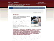 Tablet Screenshot of kathakissman.com